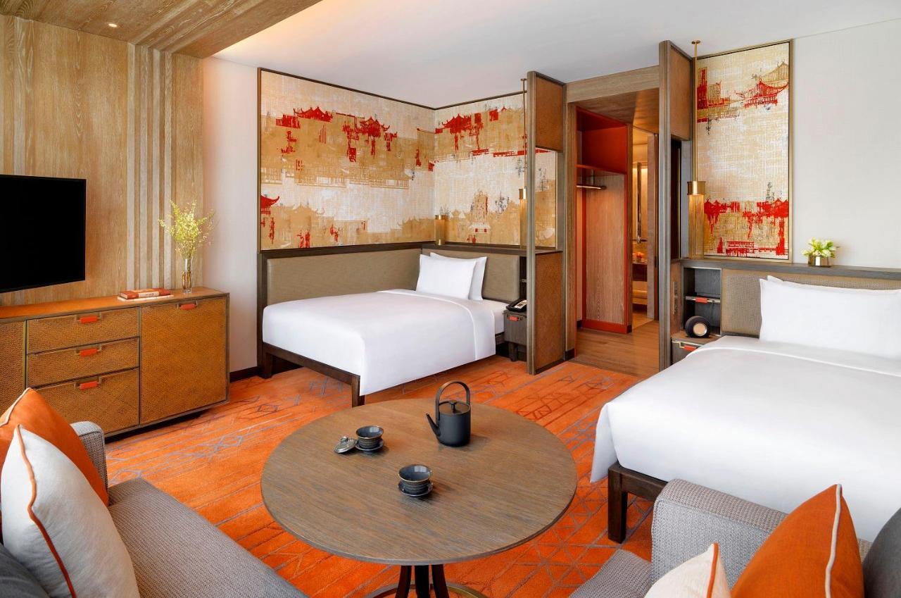 Grand Hyatt Xi'an Hotell Xi'an  Exteriör bild