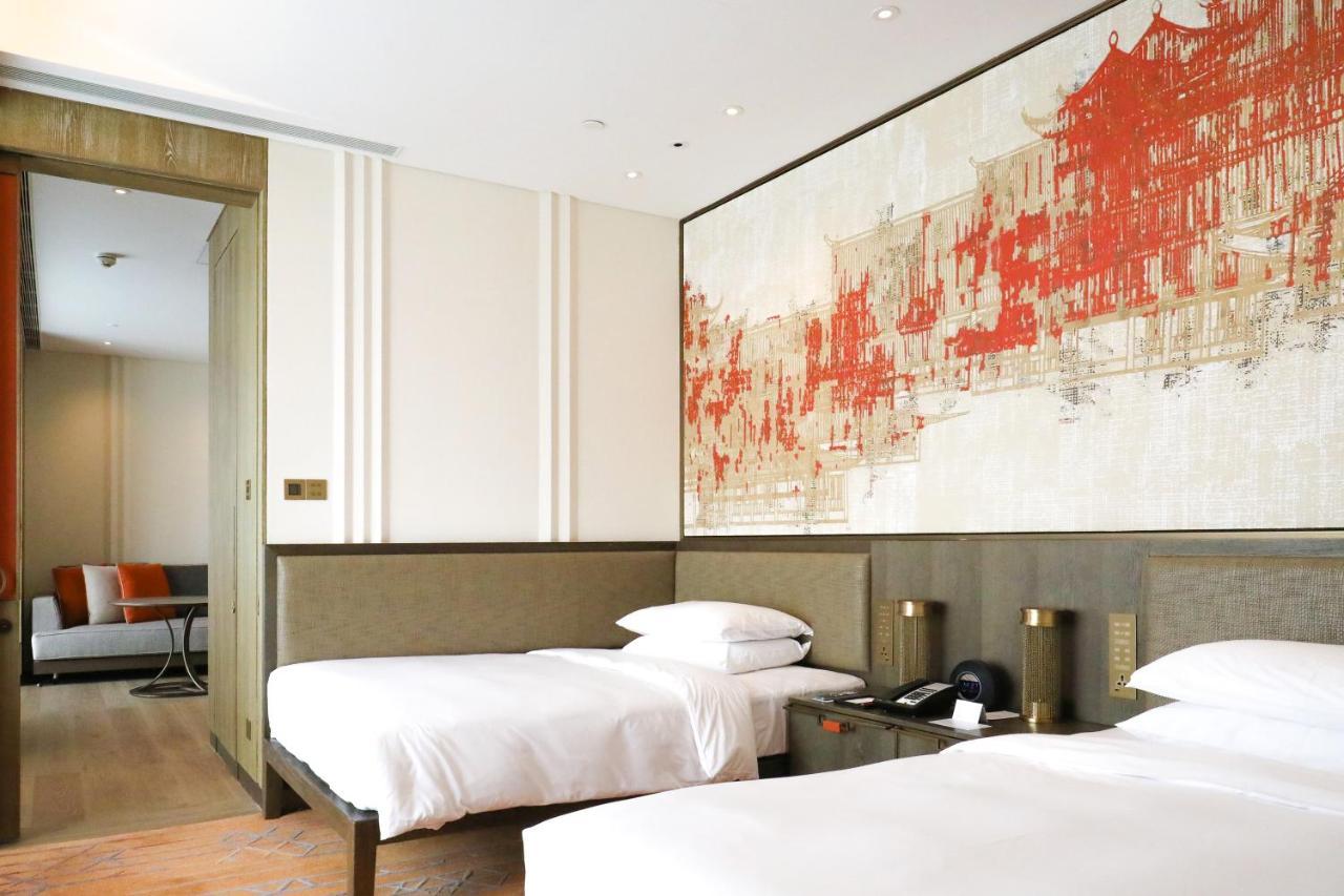 Grand Hyatt Xi'an Hotell Xi'an  Exteriör bild
